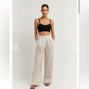 Dissh Norah Natural Linen Pants